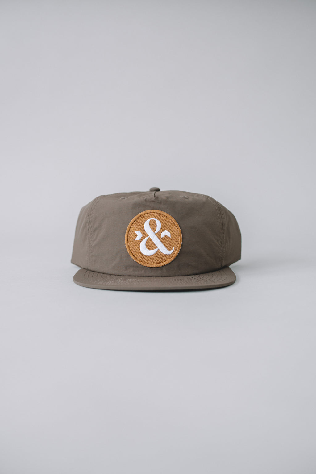 Ampersand Embroidered Snapback