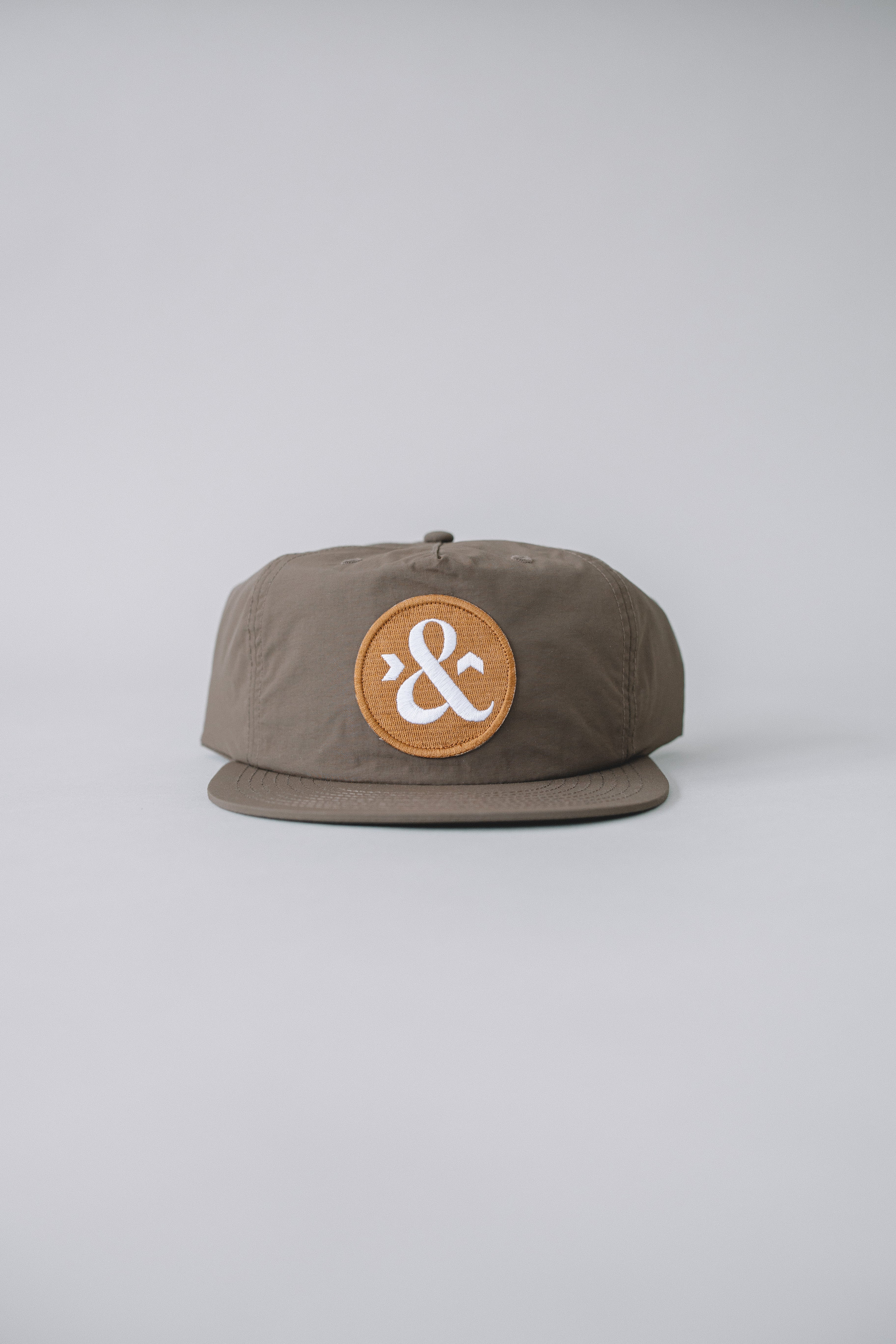Ampersand Embroidered Snapback