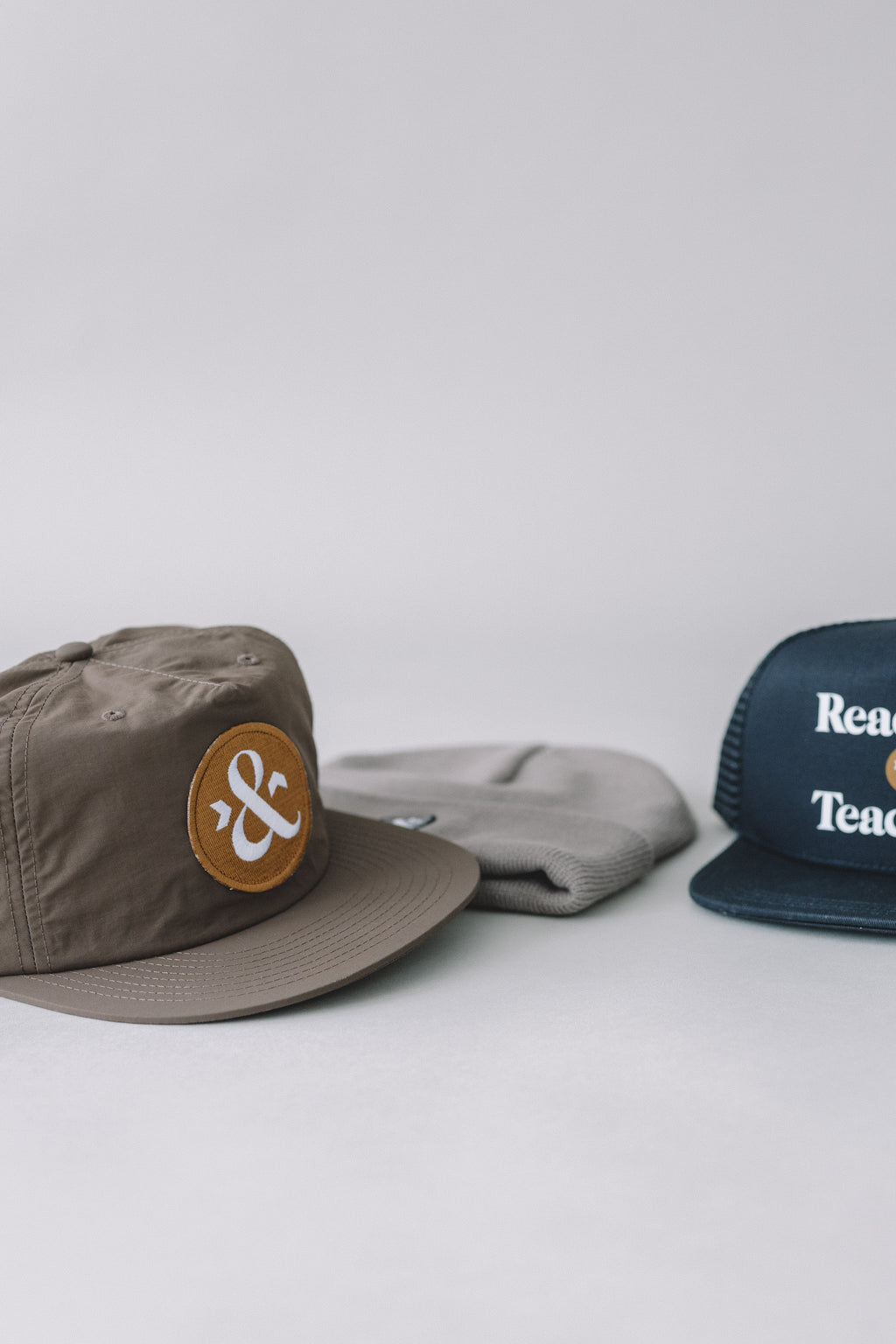 Ampersand Embroidered Snapback