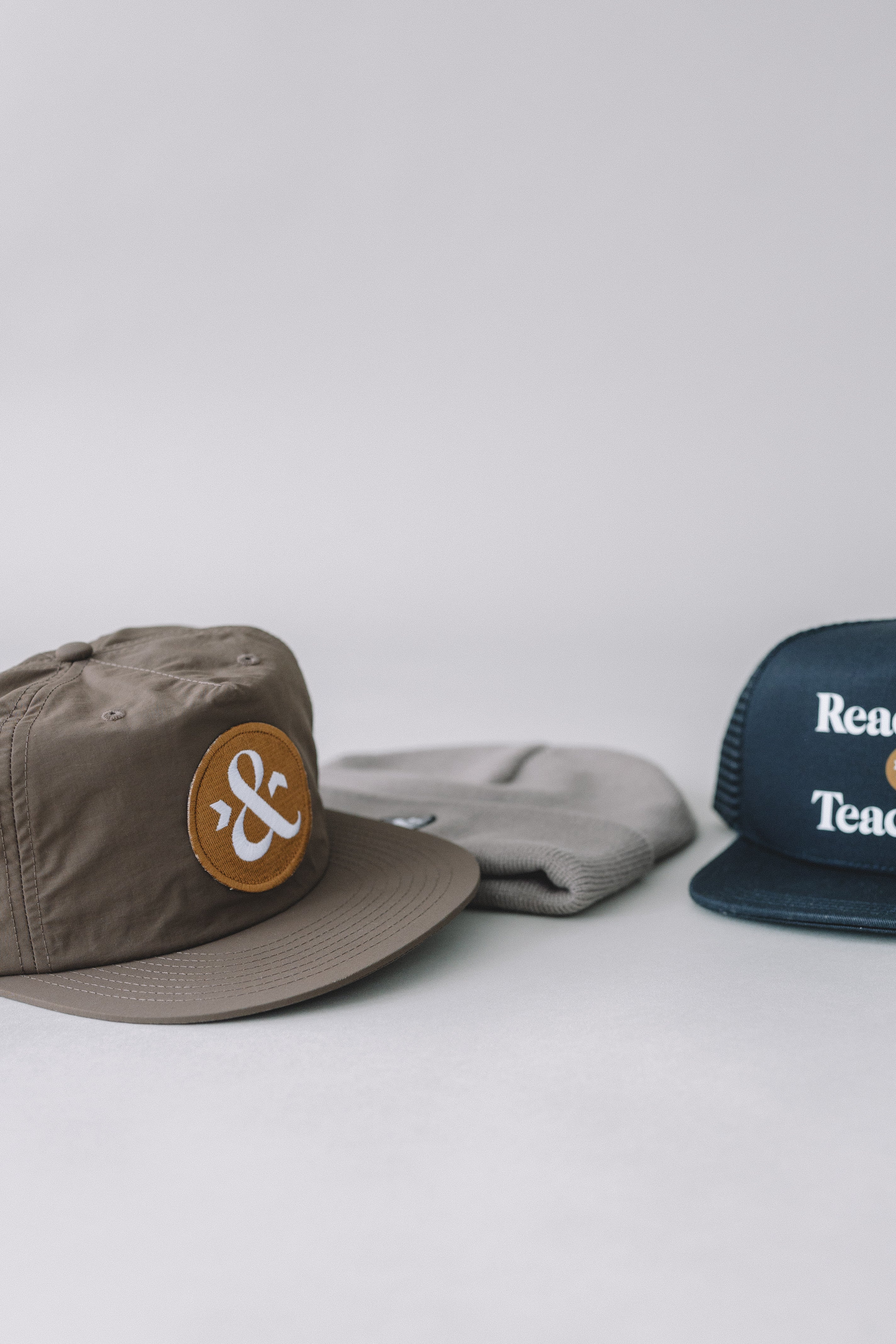 Ampersand Embroidered Snapback